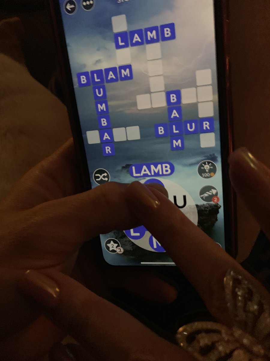Currently winning this game lol #lambsgohard #wordscapes https://t.co/FQmJa5Qlrn