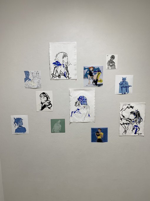 プロメアやスペースダンディ他色々な作品に参加してるアニメーターのBAHIくんの展示、メチャクチャ良かった……スケッチやラ プロメアやスペースダンディ他色々な作品に参加してるアニメーターのBAHIくんの展示、メチャクチャ良かった……スケッチやラ
