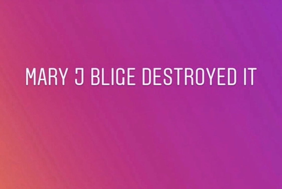 ???? you felt that shit last night, All hail the queen #MJB ????Boom @therealmaryjblige #lecheminduroi #bransoncognac https://t.co/gpLTysO9XF