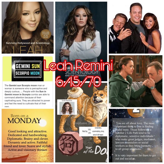 Leah Remini's Birthday Celebration HappyBday.to
