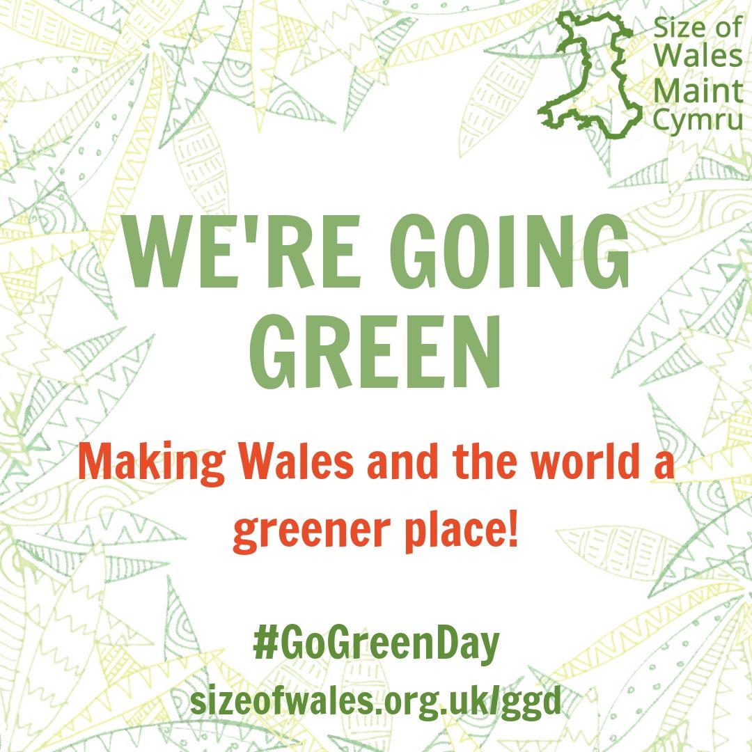 RT @WWFCymru: ????Don't be green with envy, join in and get that #FridayFeeling with @sizeofwales????
#GoGreenDay https://t.co/vP6Mq8XAsh