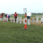 Volunteers prepare for Memorial Day ceremony at Omaha National Cemetery Volunteers prepare for Memorial Day ceremony at Omaha National Cemetery