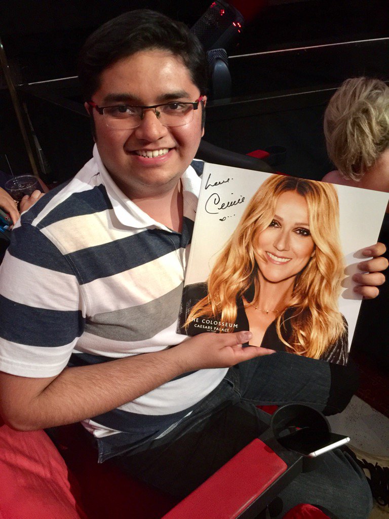 Congratulations to our winner Jatin! Enjoy the show! - TC #celinedionvegas https://t.co/aS1ZQDplgy