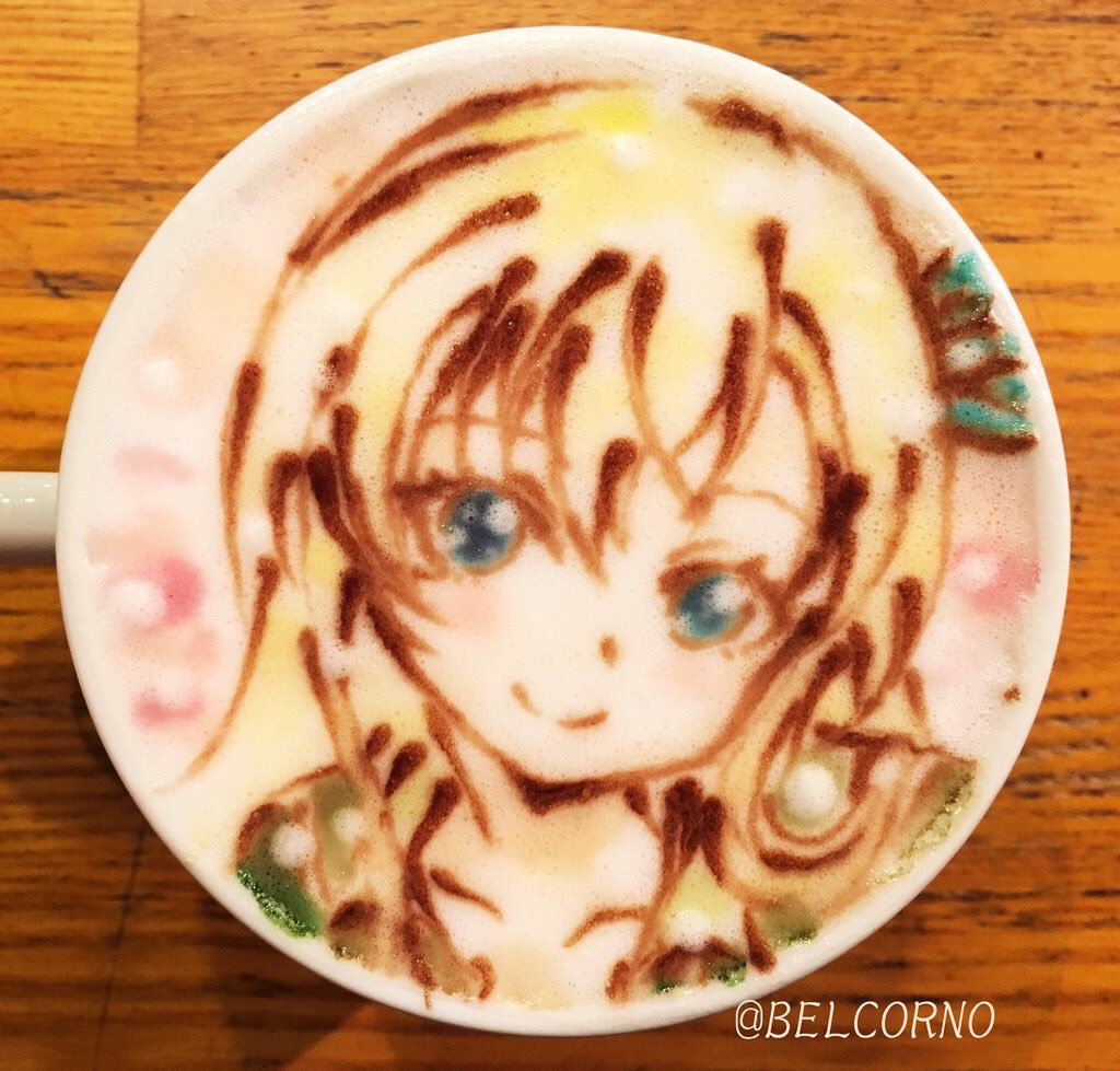 ラテアート【柏崎星奈】@僕は友達が少ないLatteArt【Sena Kashiwazaki】本日お誕生日で1杯。Happ ラテアート【柏崎星奈】@僕は友達が少ないLatteArt【Sena Kashiwazaki】本日お誕生日で1杯。Happ