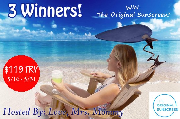 The Original Sunscreen Giveaway (5/31 US) The Original Sunscreen Giveaway (5/31 US)