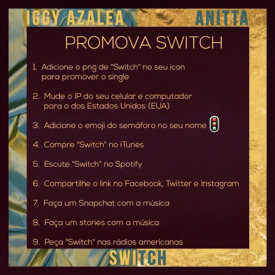 #BuyAndStreamSwitch