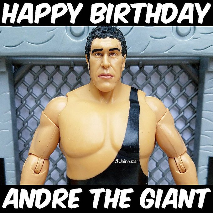 Andre The Giant’s Birthday Celebration | HappyBday.to