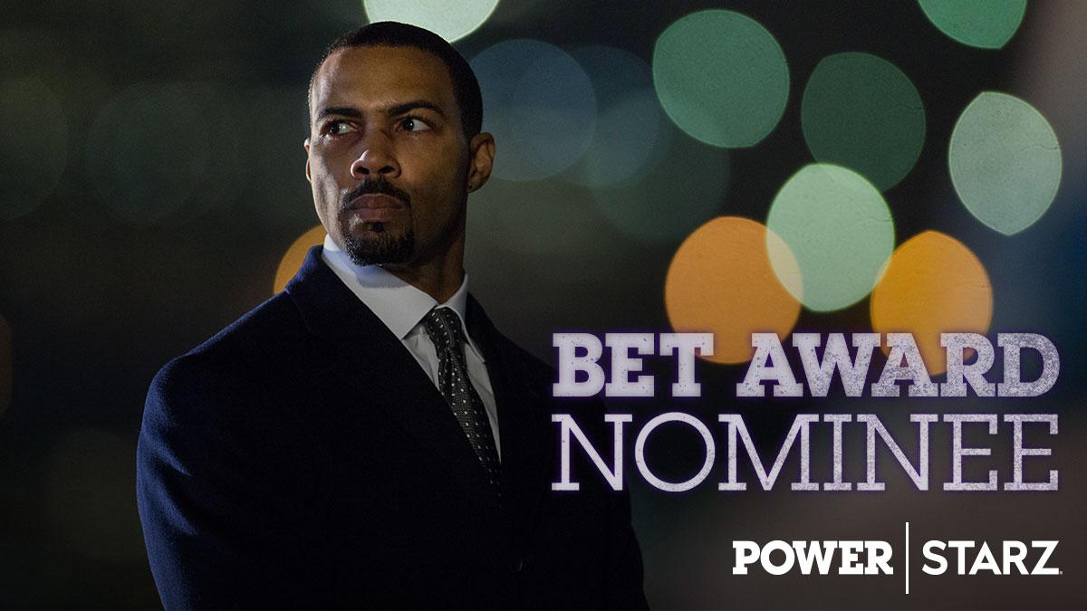 RT @Power_STARZ: Major congrats are in order. Cheers to @OmariHardwick for his @BETAwards nom. #PowerTV https://t.co/nQfukIWEWp