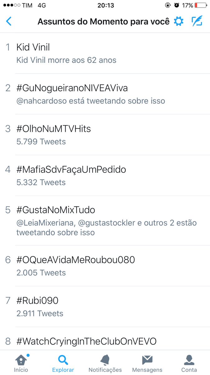 #GustaNoMixTudo
