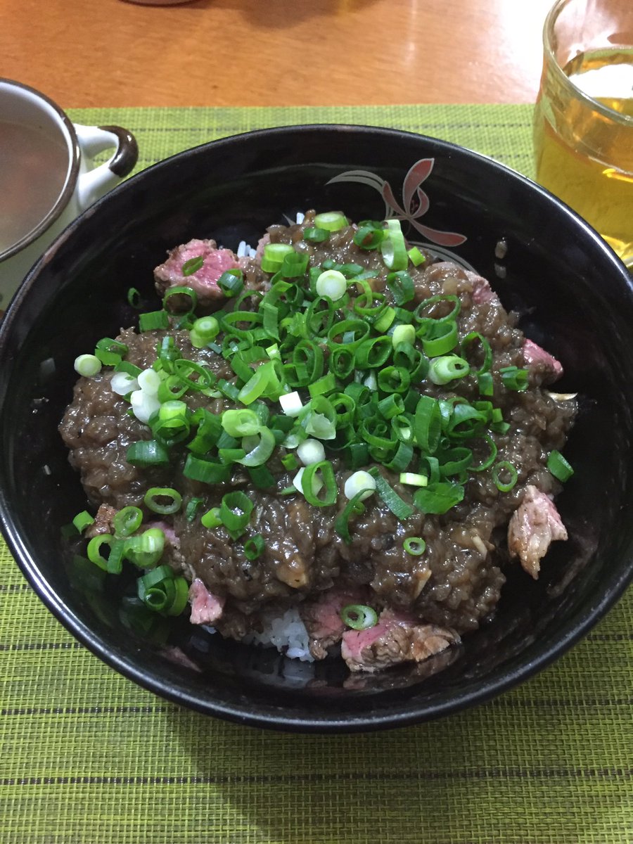 食戟のソーマ読んで作ってみたかったシャリアピンステーキ丼 食戟のソーマ読んで作ってみたかったシャリアピンステーキ丼
