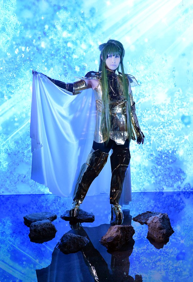 (コスプレ注意)聖闘士星矢 THE LOST CANVAS 冥王神話水瓶座のデジェル@フィア撮影@タカさんスタジオ (コスプレ注意)聖闘士星矢 THE LOST CANVAS 冥王神話水瓶座のデジェル@フィア撮影@タカさんスタジオ