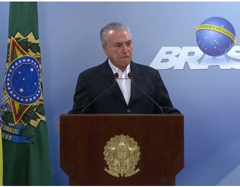 Pronunciamento de Temer