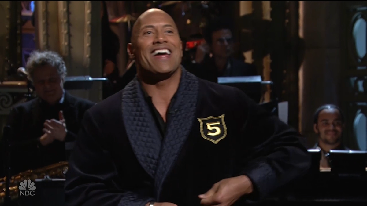 RT @nbcsnl: It’s official. @TheRock is the newest member of the Five-Timers Club. #SNLFinale https://t.co/kDNzfYCa0u