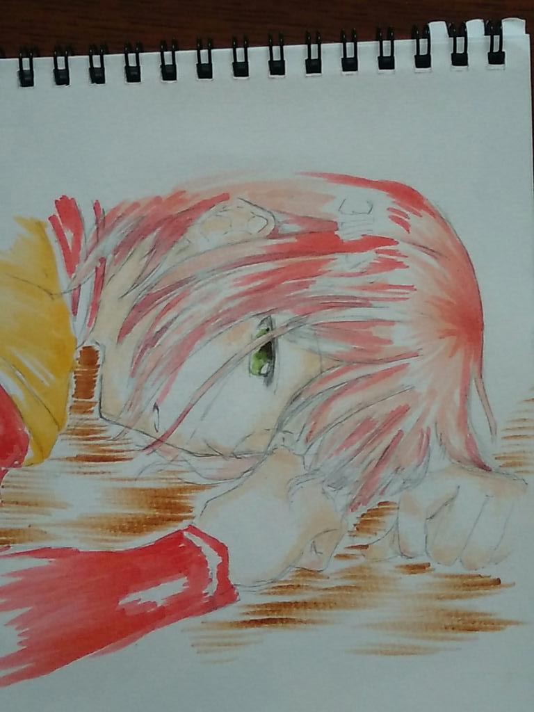 #赤髪の白雪姫 イラスト。たった1度の恋ならば……… #赤髪の白雪姫 イラスト。たった1度の恋ならば………