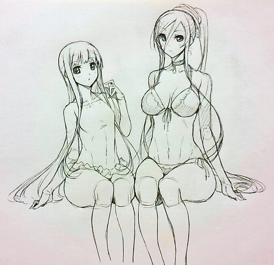 「蒼き鋼のアルペジオ」イオナさん&タカオさん急な暑さにグッタリする日が続いていますので皆様も体に気を付けましょう 「蒼き鋼のアルペジオ」イオナさん&タカオさん急な暑さにグッタリする日が続いていますので皆様も体に気を付けましょう