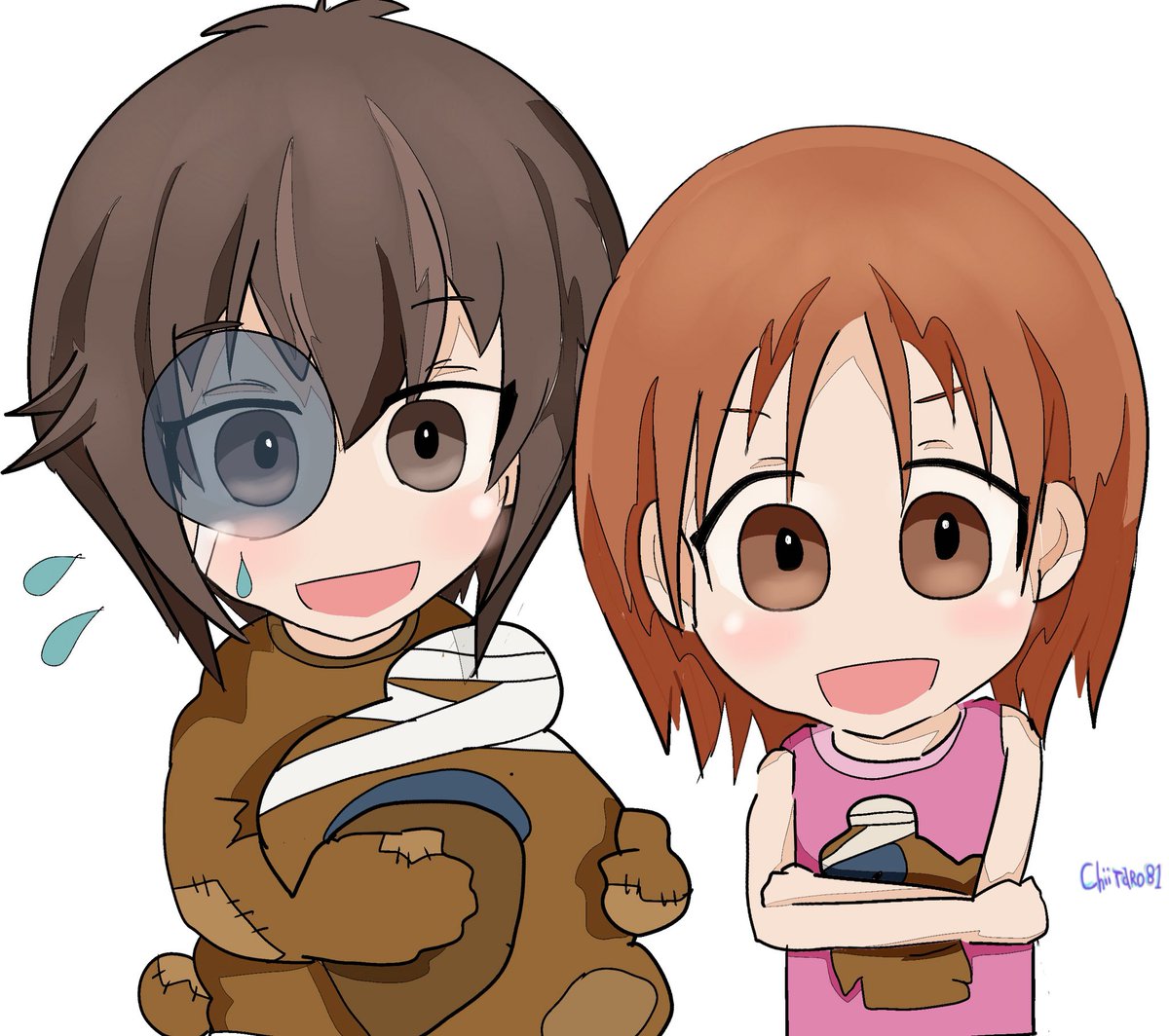 ボコごっこしてたまほみほ♡しほママ「お昼ご飯食べなさーい」みほ「はーい!♪」まほ「はーい!(ホッ…ちょっと疲れた)」#g ボコごっこしてたまほみほ♡しほママ「お昼ご飯食べなさーい」みほ「はーい!♪」まほ「はーい!(ホッ…ちょっと疲れた)」#g