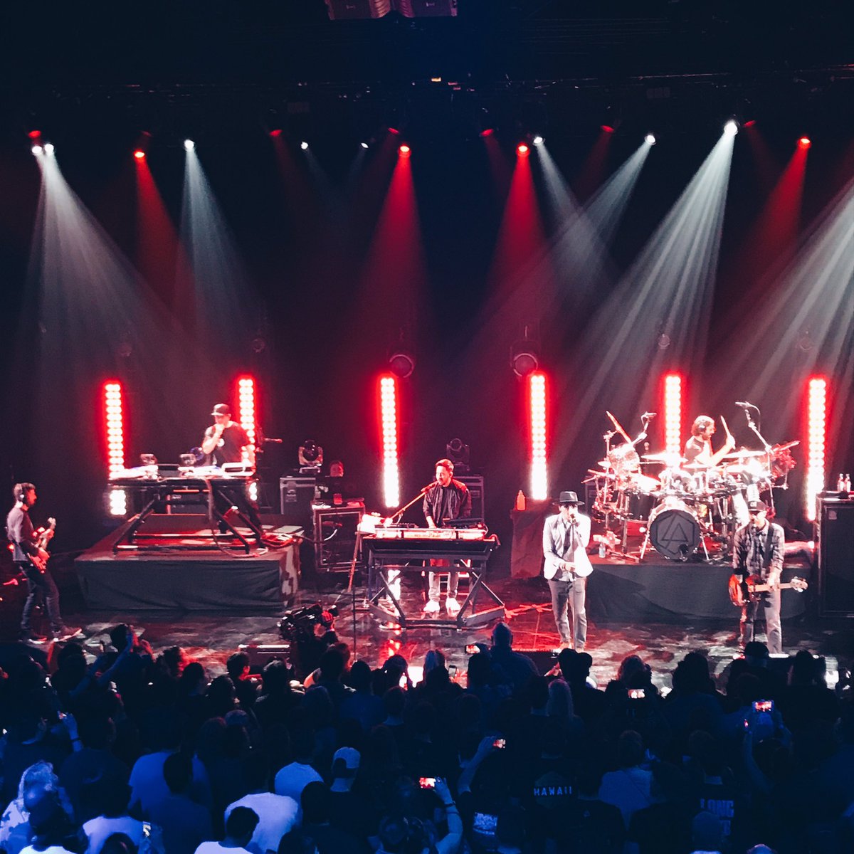 Live from our @iHeartRadio album release party. Watch now at https://t.co/7shqbhYeot #iHeartLinkinPark https://t.co/RqdrShDNN0