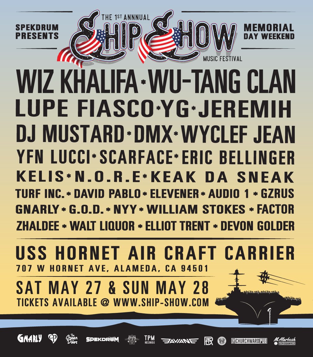 Playing this Memorial Day weekend at Ship Show!! Tickets are still available: https://t.co/5hSExu94XW https://t.co/ZXeEg0Pl8d