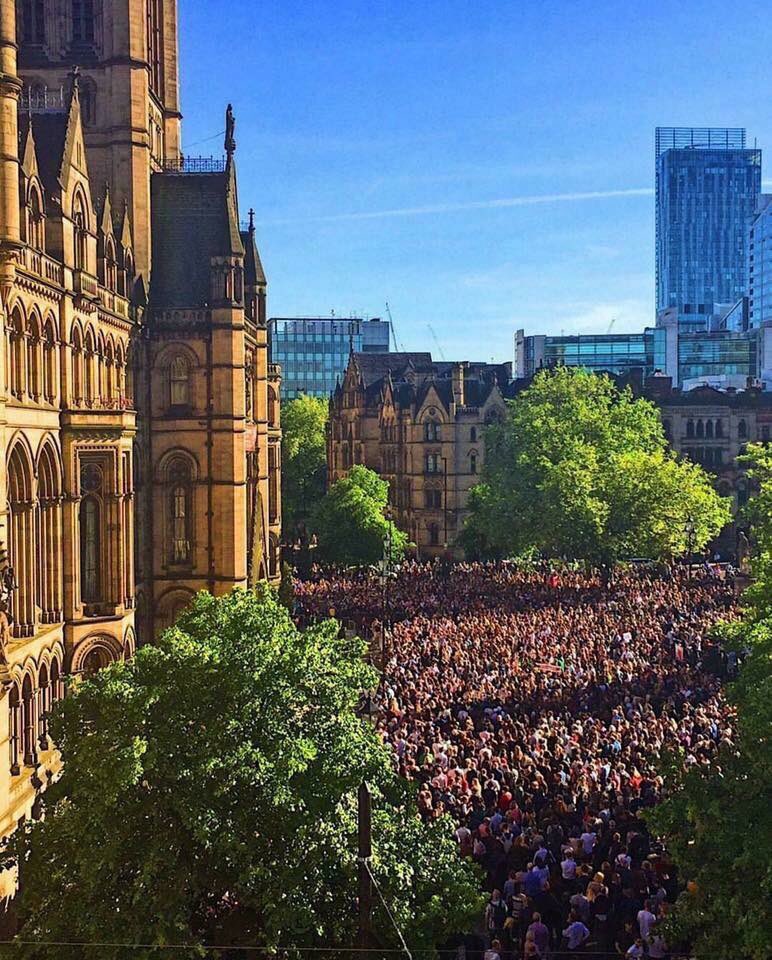 Extra proud to be a Manc today! ❤️ https://t.co/zUPH8F5qf8