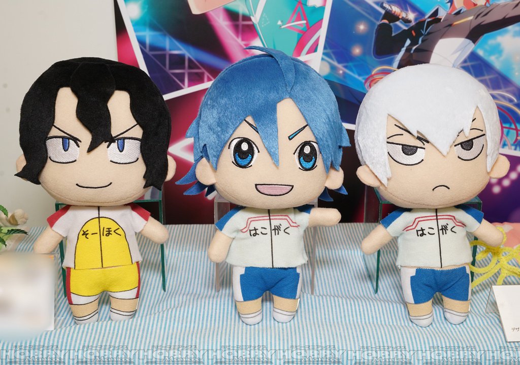 【第48回プライズフェアフォトレポート】フリュー・『弱虫ペダル』はぬいぐるみがいろいろ。新キャラもラインナップされていま 【第48回プライズフェアフォトレポート】フリュー・『弱虫ペダル』はぬいぐるみがいろいろ。新キャラもラインナップされていま