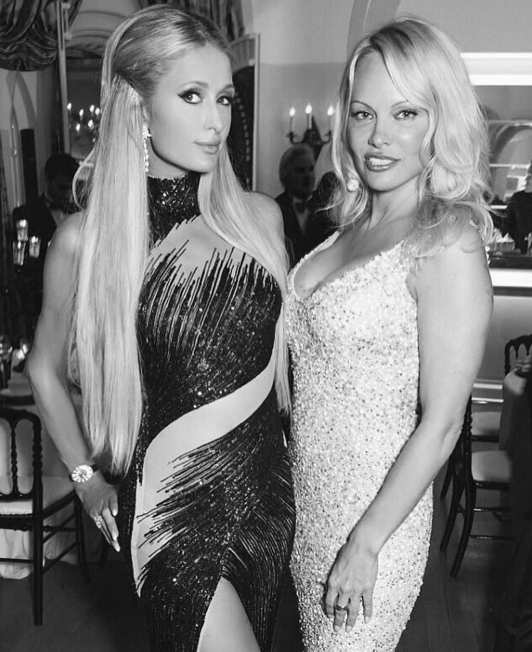 Last night at @DeGrisogono with my girl Pamela Anderson. ???????????? #BlondesHaveMoreFun ???? #Cannes https://t.co/654Hdhx454