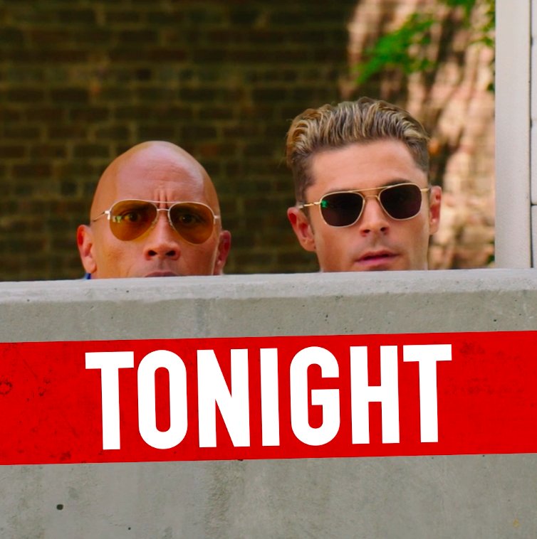 RT @baywatchmovie: Heads up! Baywatch hits theaters TONIGHT! Get your tickets now: https://t.co/YHTBuW97lN https://t.co/p0RXAmUQoH