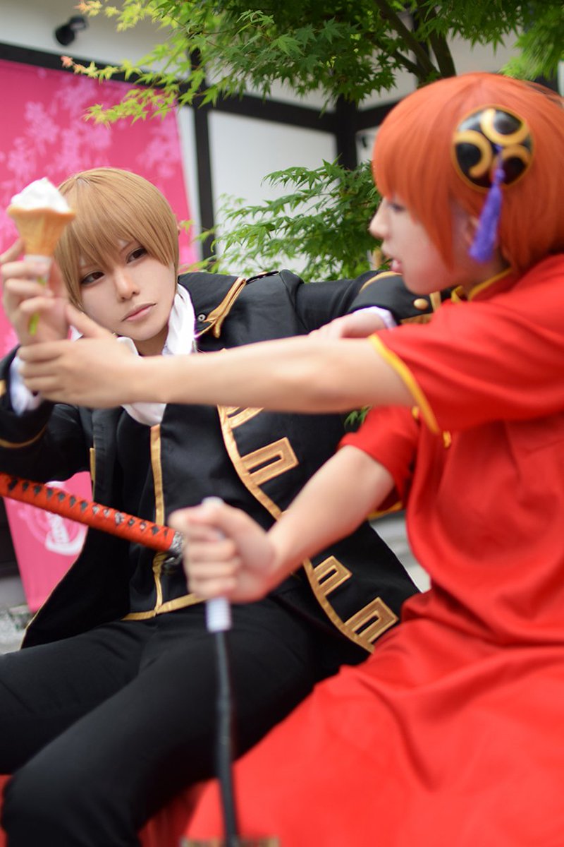 【cosplayer】銀魂*沖神▷5.21熊本城コストラクション📷photo…唯子さん( )神楽…都加沙ちゃん( )#コ 【cosplayer】銀魂*沖神▷5.21熊本城コストラクション📷photo…唯子さん( )神楽…都加沙ちゃん( )#コ