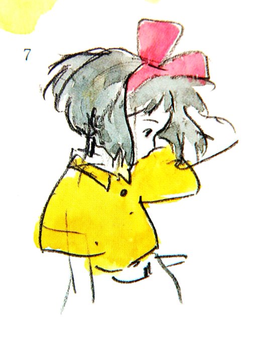 Miyazaki concept art for Kiki's Delivery Service 魔女の宅急便 (198 Miyazaki concept art for Kiki's Delivery Service 魔女の宅急便 (198