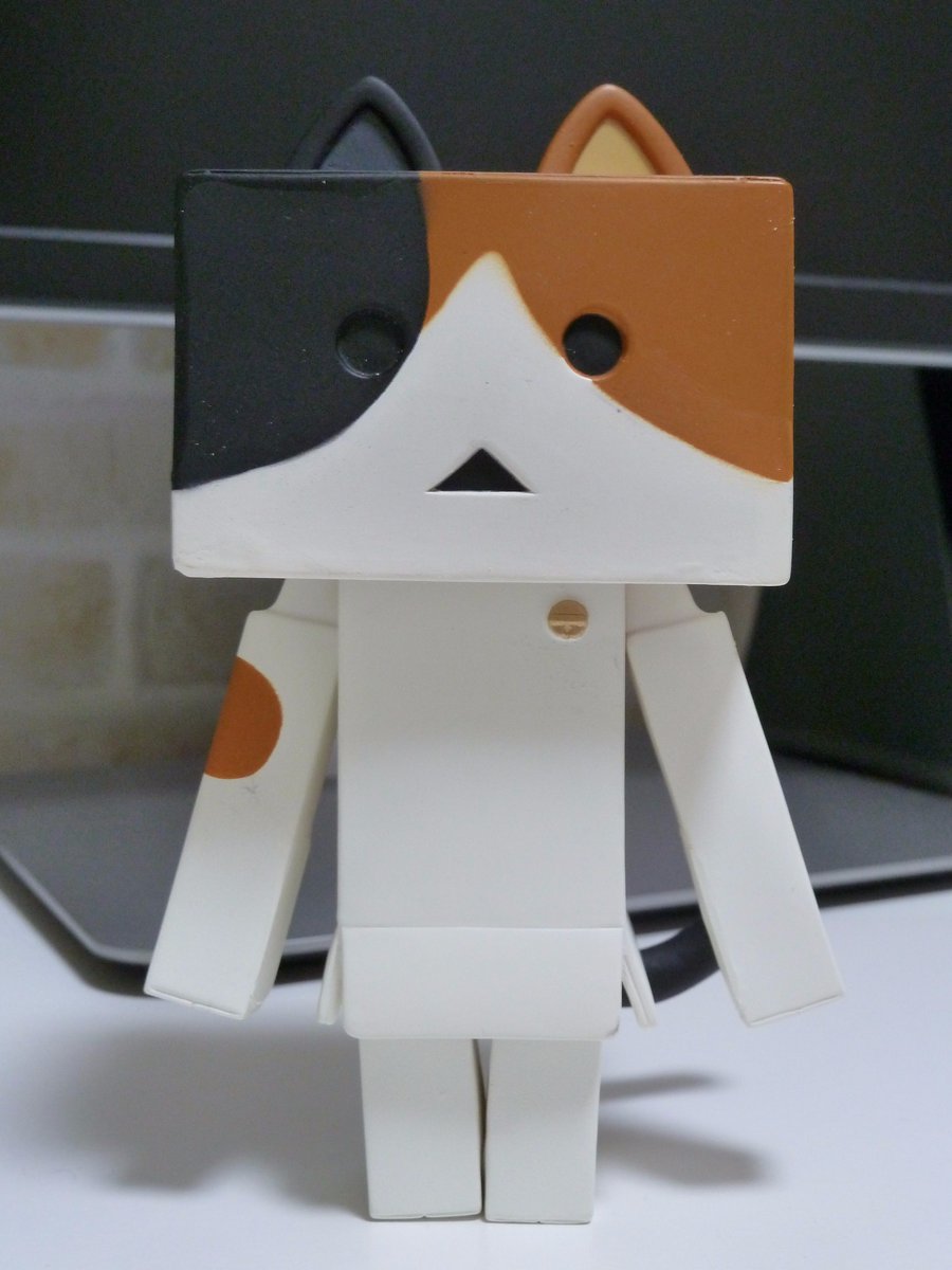 ソフビにゃんぼーこんな感じですฅ^•ω•^ฅニャー#ニャンボー ソフビにゃんぼーこんな感じですฅ^•ω•^ฅニャー#ニャンボー