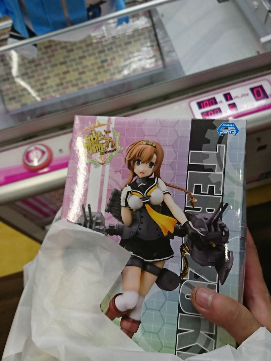 会社の後輩とクレゲ。助言もあって照月フィギュアとーれまーしたー! 会社の後輩とクレゲ。助言もあって照月フィギュアとーれまーしたー!