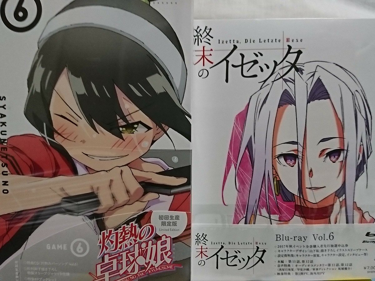 イゼッタと卓球娘最終巻が届いてた! イゼッタと卓球娘最終巻が届いてた!