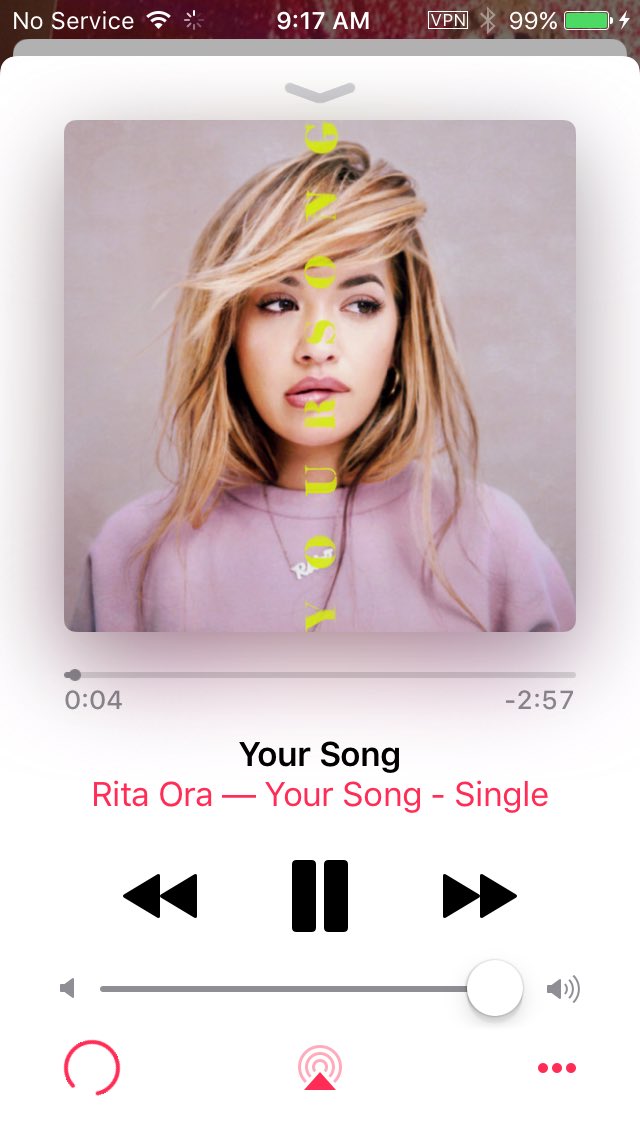RT @RitaOraCentral: @RitaOra #yoursong on repeat all day!!!! #ritabots https://t.co/bKQo8nG0OI https://t.co/DwaeAn7ML6