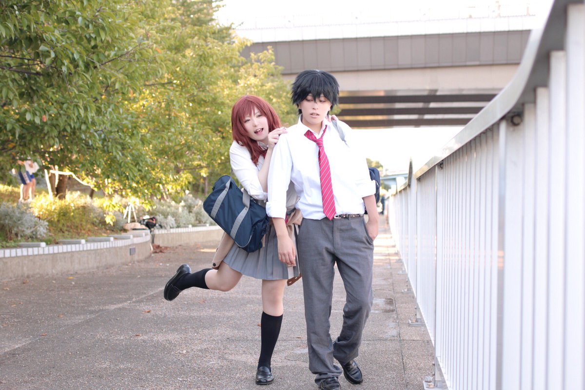 アオハライド コスプレ 洸×双葉「青い春に乗る」洸 (ゆんゆん)双葉(しろ) アオハライド コスプレ 洸×双葉「青い春に乗る」洸 (ゆんゆん)双葉(しろ)