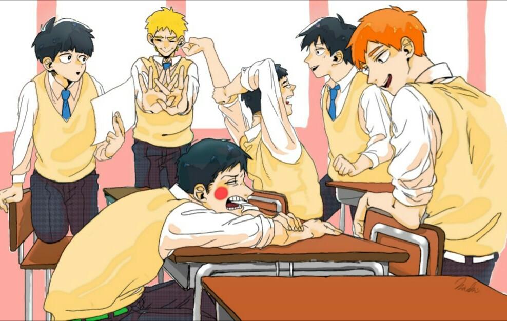 モブサイコ100 学パロフォロワーさんテストの方が多かったので~(^^ )霊「なぁエクボ今回のテスト思ったより簡単だった モブサイコ100 学パロフォロワーさんテストの方が多かったので~(^^ )霊「なぁエクボ今回のテスト思ったより簡単だった