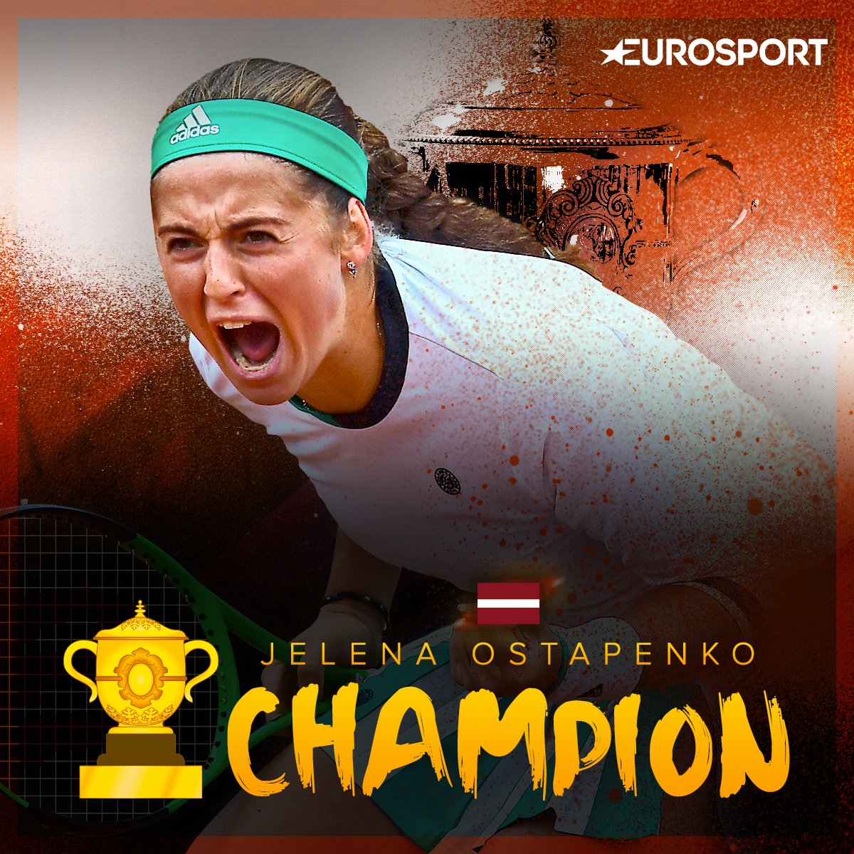 #Ostapenko