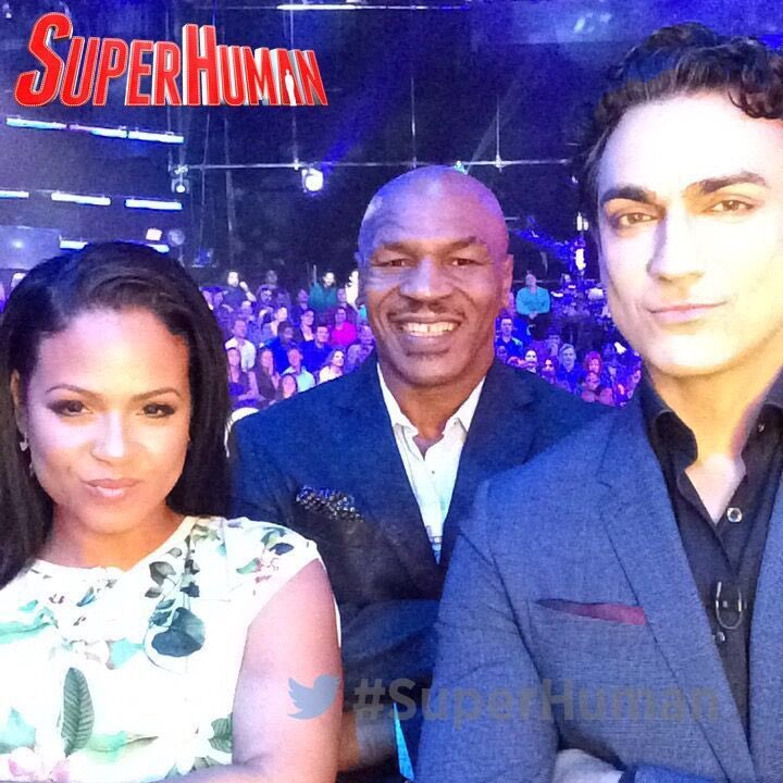 SuperHosts with @MikeTyson & @RealDrJandial @SuperHumanFox @FoxTV. #SuperHuman https://t.co/l46fhNMAVy
