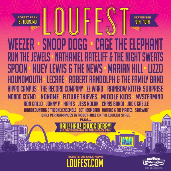 kick it wit big snoop at @loufest sept 9-10 . tickets available now . ✊???? #LouFest #STL https://t.co/xQyiaOtVmk https://t.co/yR9HEC5hT5