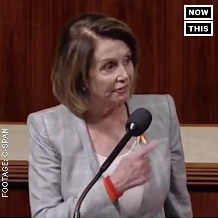 RT @nowthisnews: Nancy Pelosi will not tolerate being interrupted on the House floor https://t.co/MOvqZfb3Pc