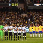 Lionel Messi leads minute's silence for London terror attack victims as Brazil and Argentina pay tribute in Melbourne Lionel Messi leads minute's silence for London terror attack victims as Brazil and Argentina pay tribute in Melbourne