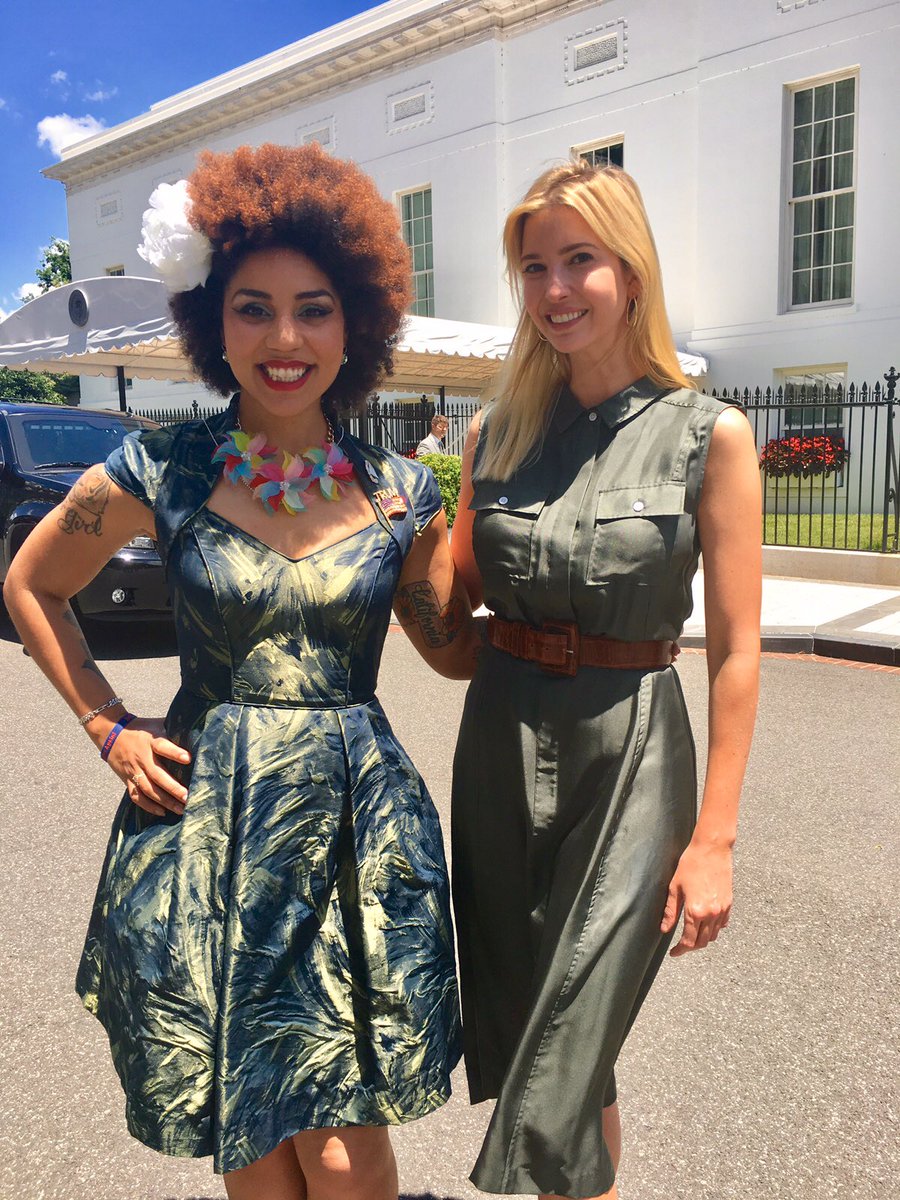 Great to meet the talented and beautiful @Joy_Villa at the White House today! https://t.co/5AS1NQFA0B