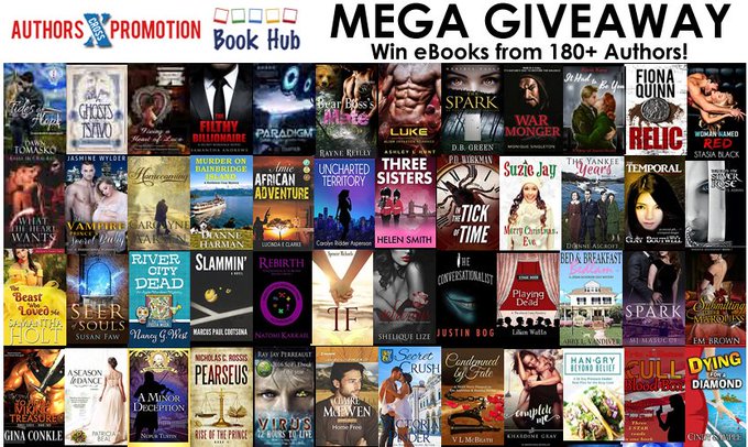 Mega giveaway – win up to 180 ebooks Mega giveaway – win up to 180 ebooks
