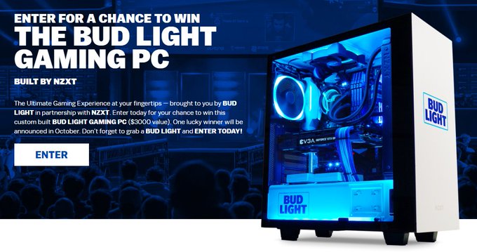 BUD LIGHT GAMING PC BUD LIGHT GAMING PC