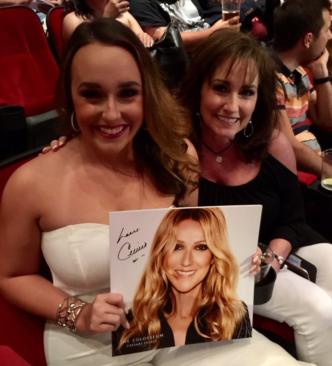 Caroline is our winner tonight! Congratulations! - TC #celinedionvegas https://t.co/MOlygTxsSY