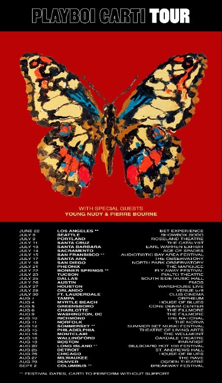 RT @ComplexMusic: Playboi Carti tour soon come ???? https://t.co/xXdKKISo63