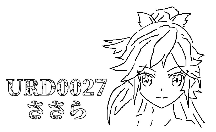 正面向きの顔ってあまり描いたことないから練習がてら ガタガタの線とまともな線が混じってるのは落描きだからです でもこうし 正面向きの顔ってあまり描いたことないから練習がてら ガタガタの線とまともな線が混じってるのは落描きだからです でもこうし