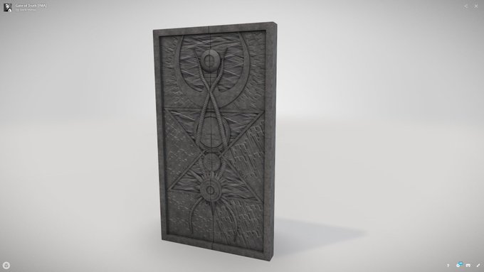 3D Modeling, Gate of Truth 3D Modeling, Gate of Truth