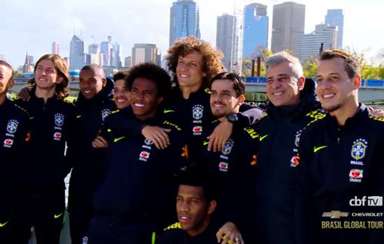 Brazil take boat ride through Melbourne