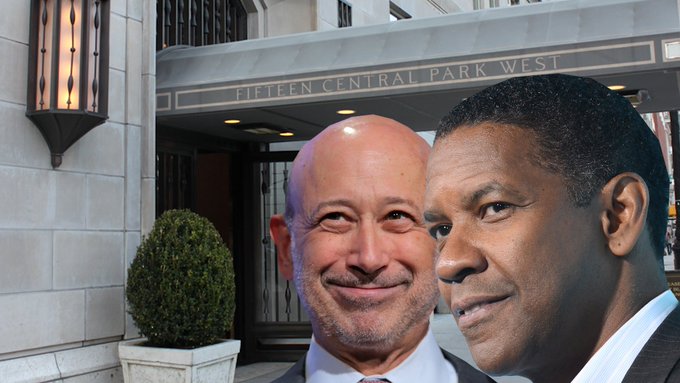 The 'world's most powerful address' is home to big shots like Lloyd Blankfein and Denzel Washington https://t.co/A9gED7fc2a