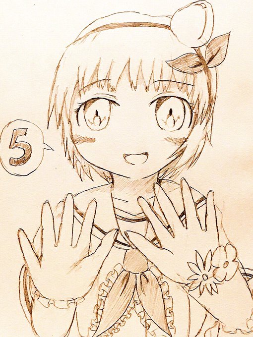 五周年記念のイラストにスノホワさん描きました。地味に初描きですね前羽の構えじゃねーよ#まほいく #mahoiku 五周年記念のイラストにスノホワさん描きました。地味に初描きですね前羽の構えじゃねーよ#まほいく #mahoiku