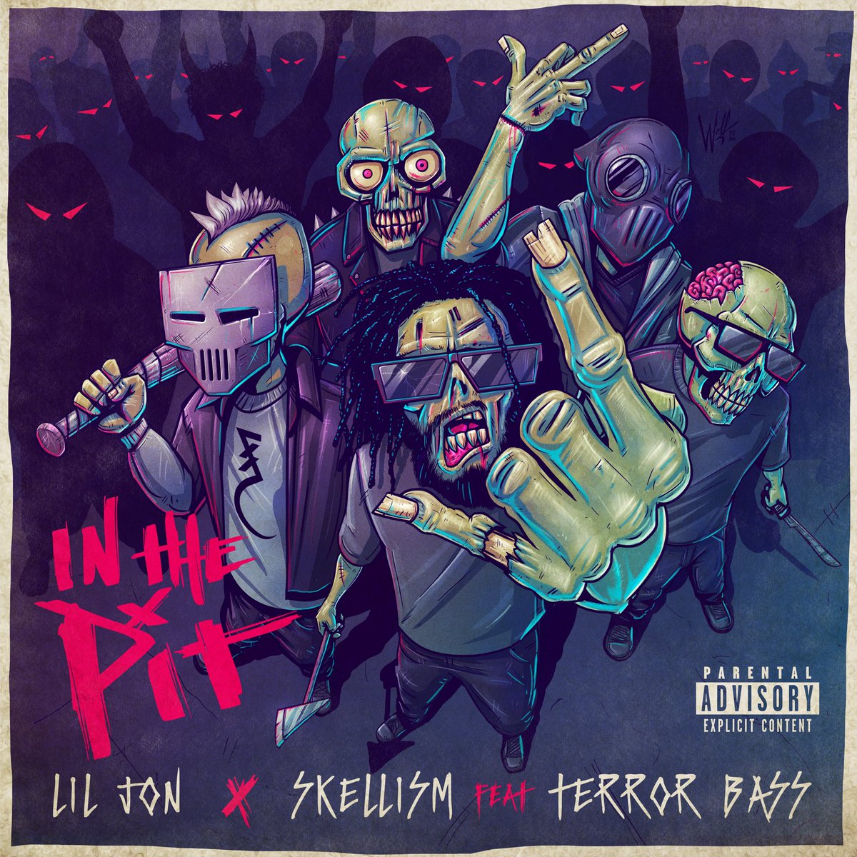 IN THE PIT w/ @LilJon @Skellism @itsterrorbass AVAILABLE EVERYWHERE NOW!!!!! https://t.co/d6N3zUlWiC https://t.co/3Bo84DaY9Q
